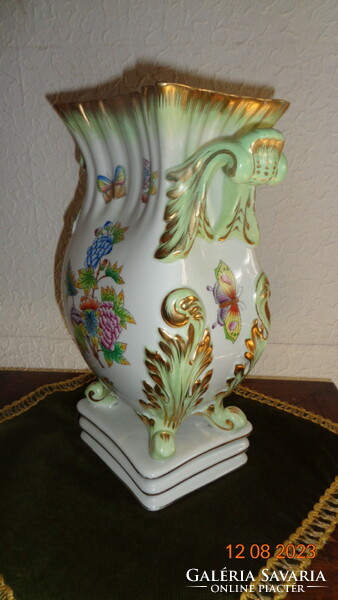 Herendi harmónika váza  19 x 27 cm