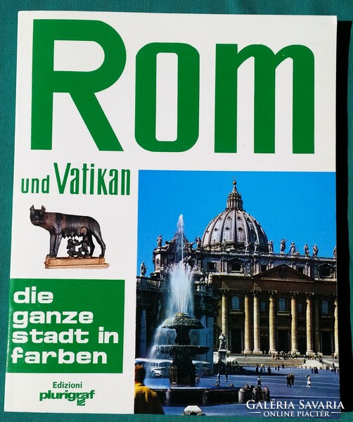 Loretta Santini: Rom und Vatikan - DIE GANZE STADT IN FARBEN > Idegennyelvű könyv -  Német