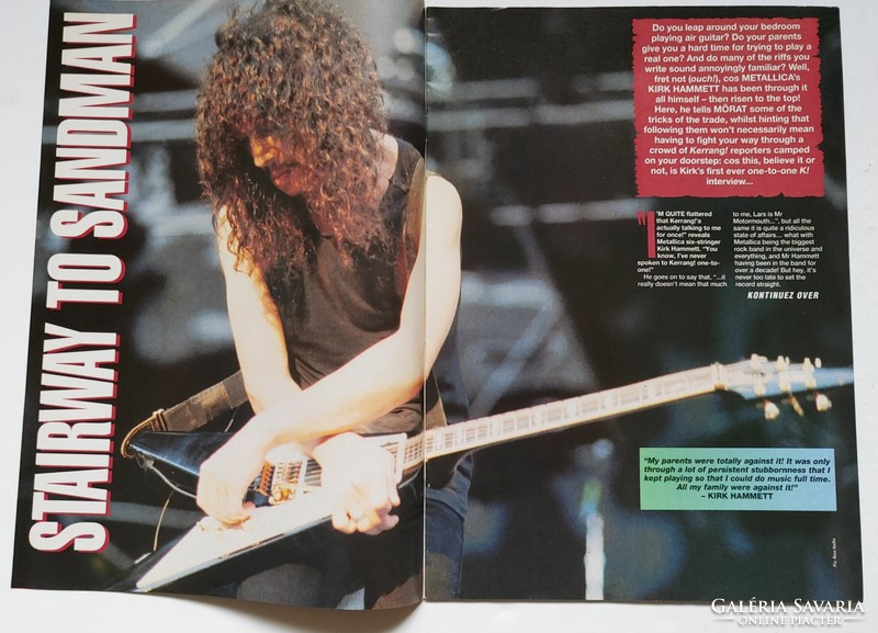 Killerwatt magazin 93/7/17 Metallica Def Leppard Faith No More Chris Watts Satriani