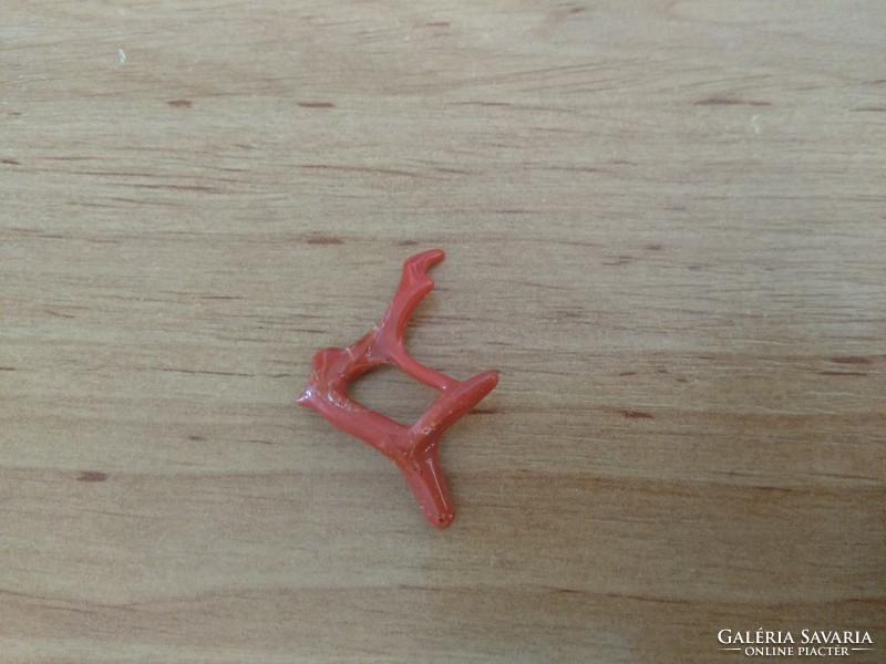 40mm Real Natural Red Coral Branch #7