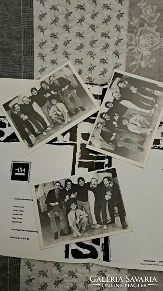 Hejettes somjazók, 1989 ráday printing house with 3 postcards.