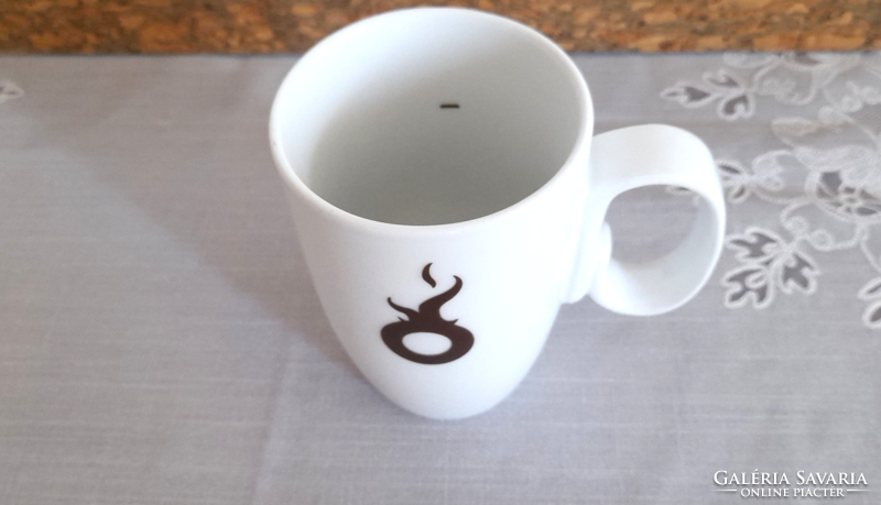Porcelain hot chocolate mug