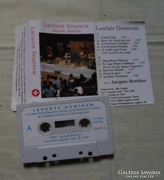 Church music cassette 4.: Laudate dominum (Taizé song)