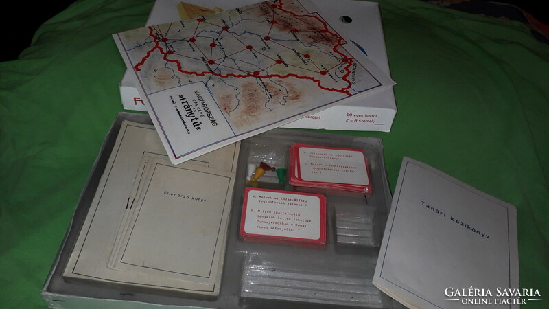 Retro extremely rare - Hungarian - compass - board game complete according to the pictures