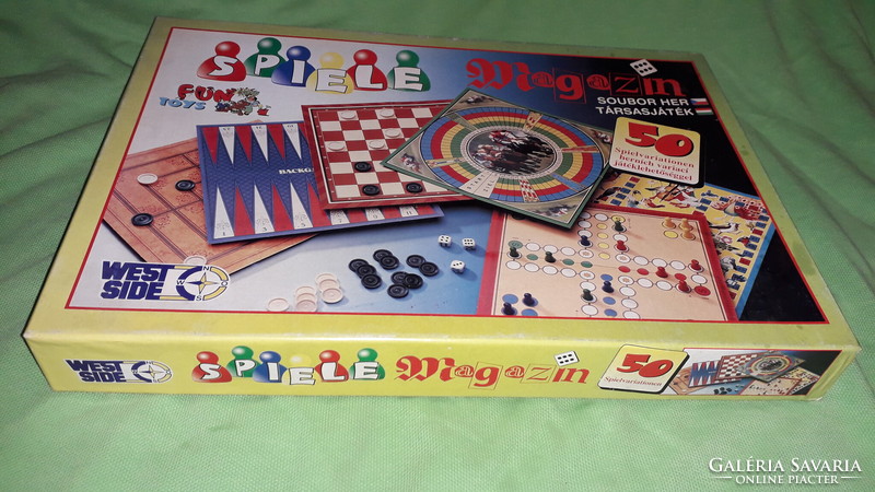 Retro giant - 50 games - unplayed board game according to the pictures