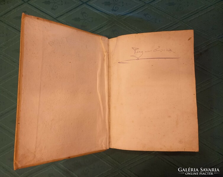 Antique Italian language church book 1734 Rome