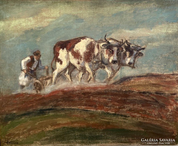 Földes Feld Imre (1881 - 1948) festménye