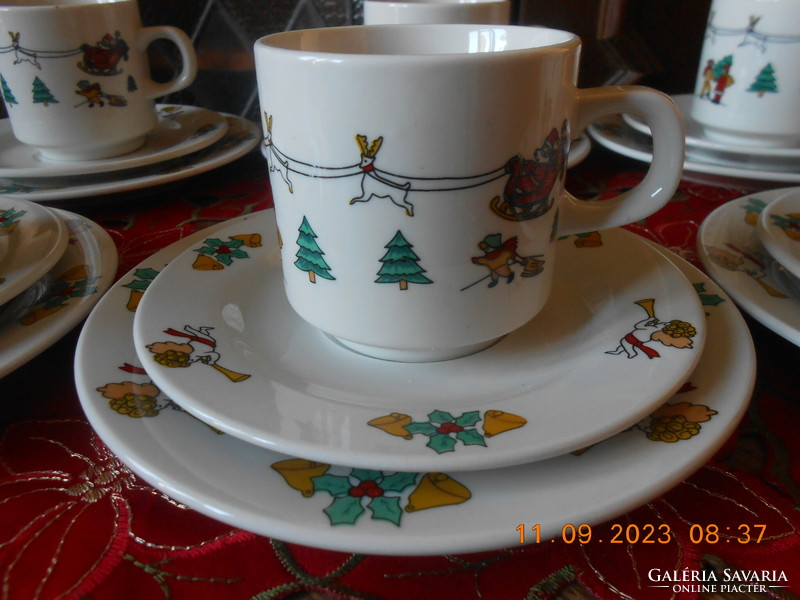 Porcelain, Christmas breakfast set