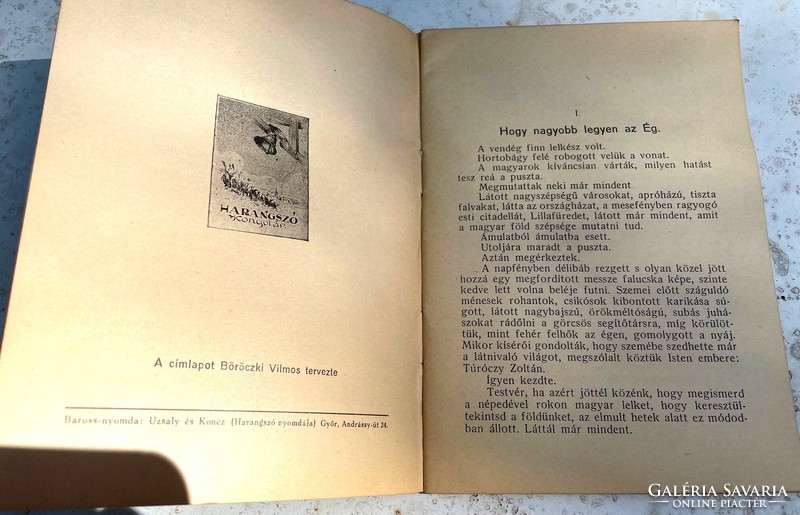 Jakus Imre Egy tenyérnyi felhő - antikvár könyv 1941.