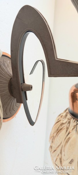 Falikar antik bronz ALKUDHATÓ  Art deco