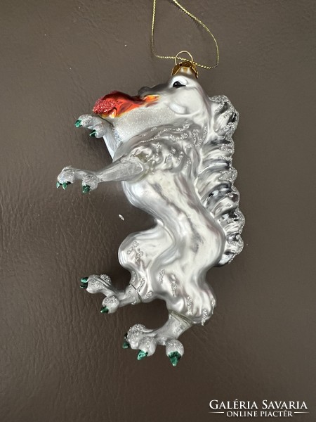 Special dragon, fairy-tale creature Christmas tree decoration
