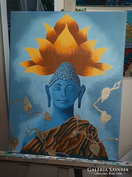 Buddha festmény rendelésre