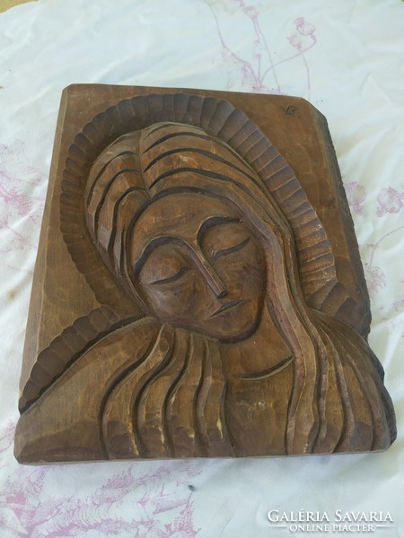 Wood carved wall picture for sale!