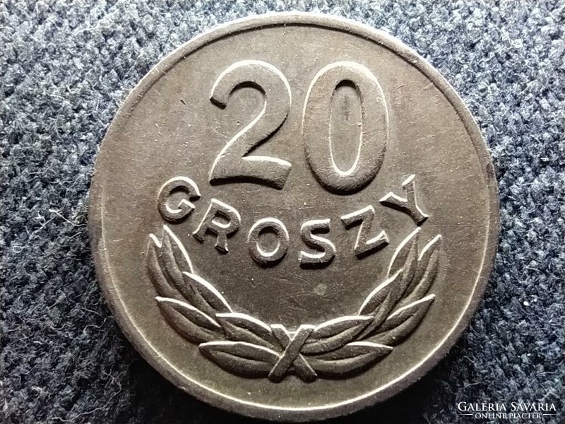 Second Republic of Poland (1944-1952) 20 groszy copper-nickel 1949 (id75587)