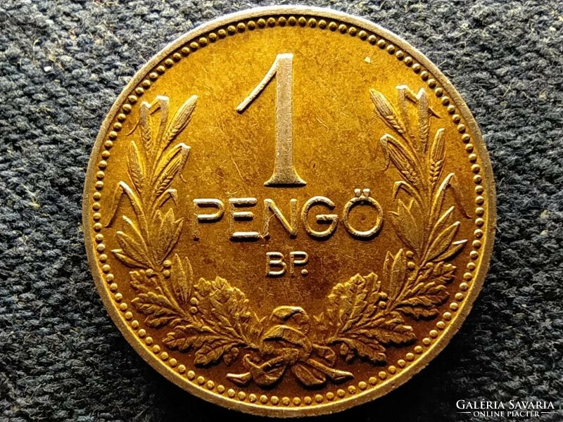 Before the war (1920-1940) .640 Gilded silver 1 pengő 1939 bp (id59349)