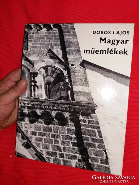 1978. Dobos Lajos :Magyar műemlékek könyv a képek szerint ﻿Képzőművészeti Alap