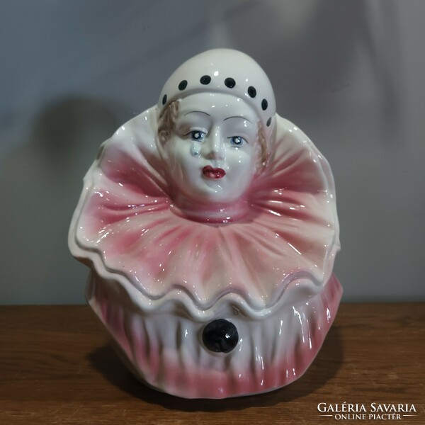 Clown ceramic ornament. Negotiable