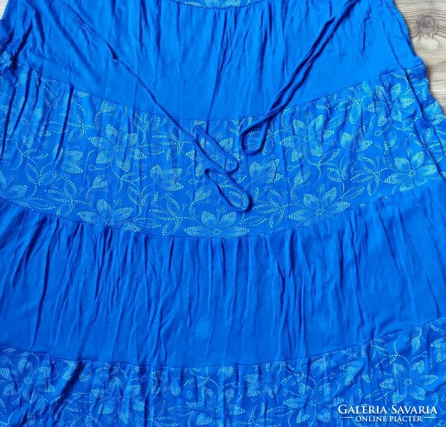 Dark blue m viscose dress