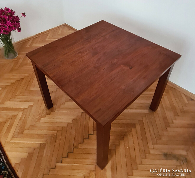 Solid teak dining table