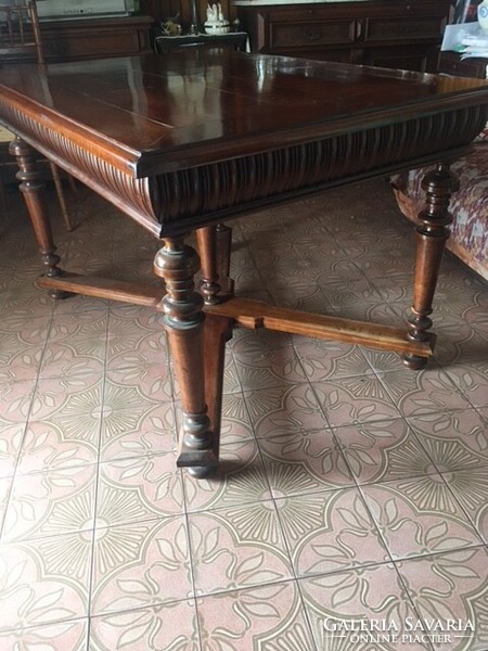German pewter dining table for sale