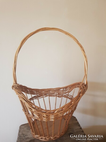 Gift, or flower, decorative wicker basket