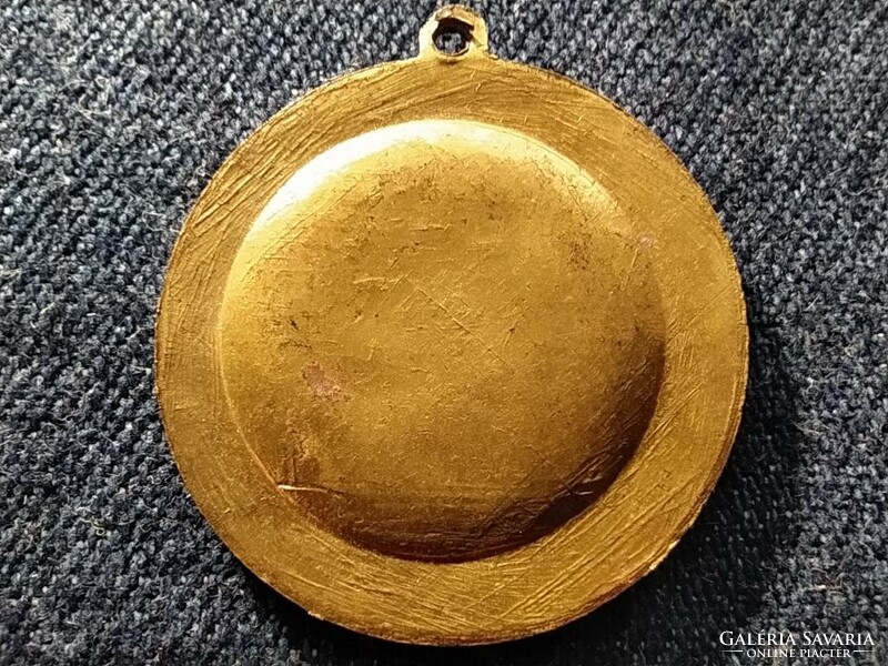 Village spartakiad - village sports competition one-sided pendant (id79267)