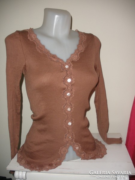 Rosemunde thin sweater with silk content