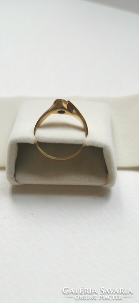 Caprice gold ring (18k) with diamonds