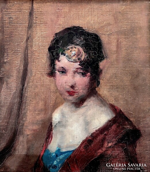 Vígh Bertalan ( 1890 - 1946 ) Fiatal szépség