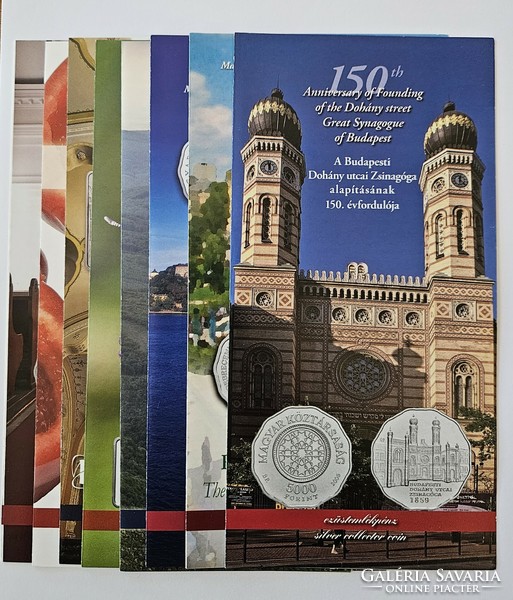 Mnb information brochures for silver commemorative coins