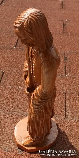 Homolya róbert ceramic statue - peasant