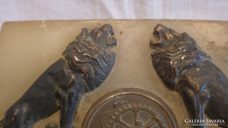 Smoky goldsmith bronze lions box