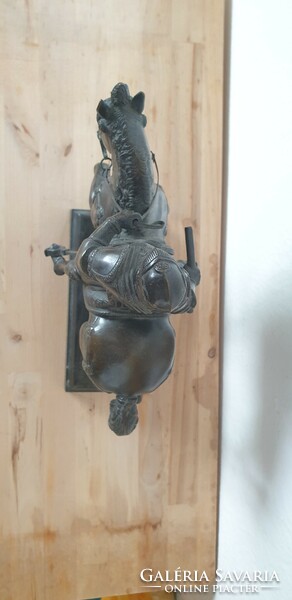 Bartolomeo Colleoni lovas bronz szobra