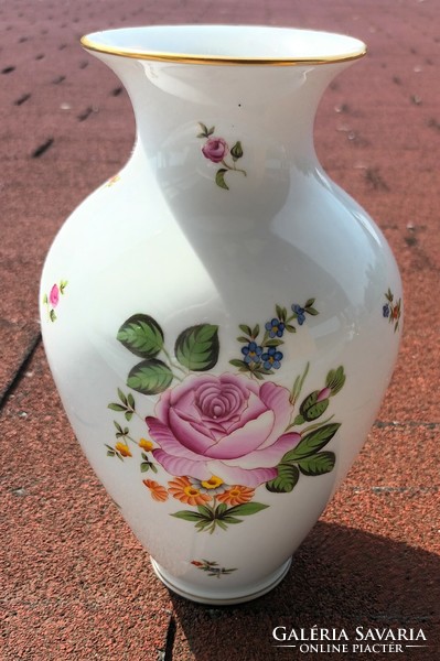 Herendi váza - rózsamintás