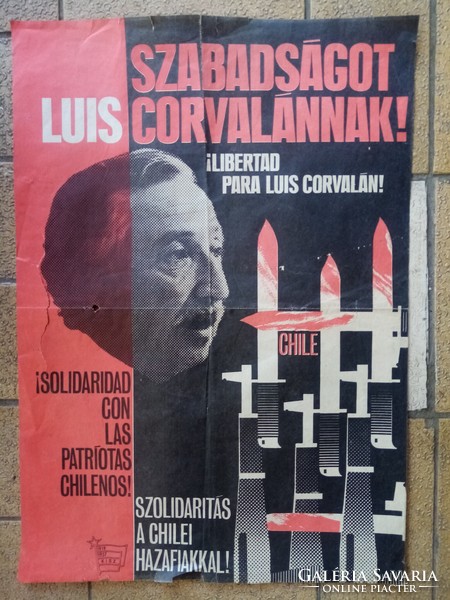 Retro politikai plakát