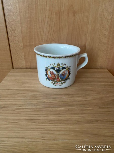 First World War porcelain mug - józsef ferenc