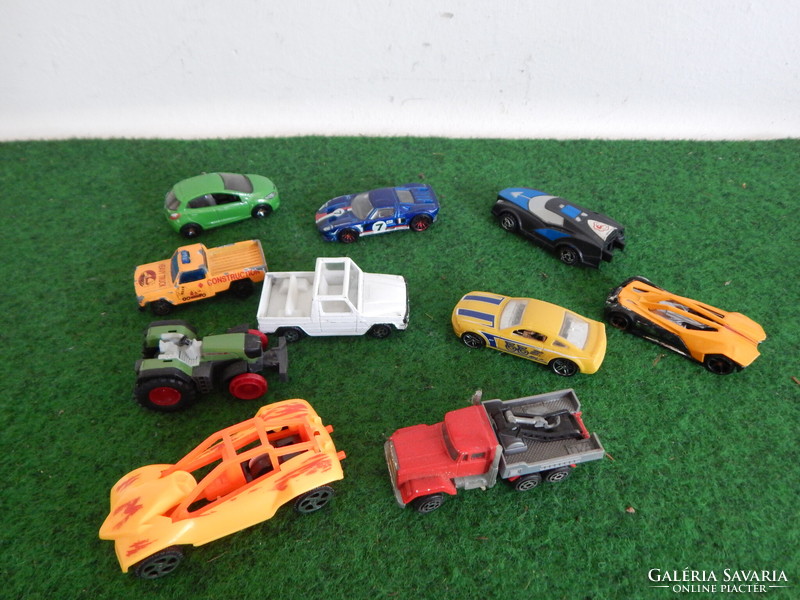 10 children's toy cars for sale together!