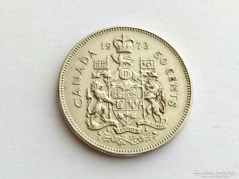 Kanada 50 cent 1973.