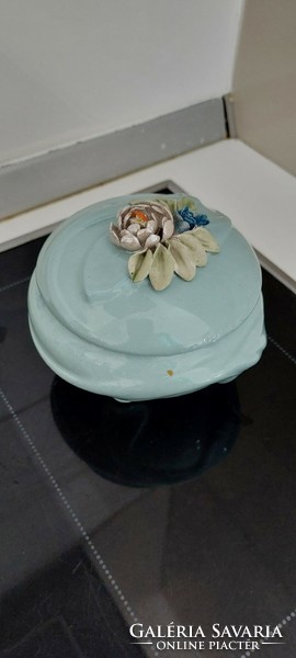 Ceramic blue bonbonnier