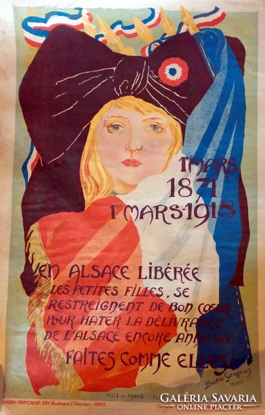 Francia első világháborús plakát