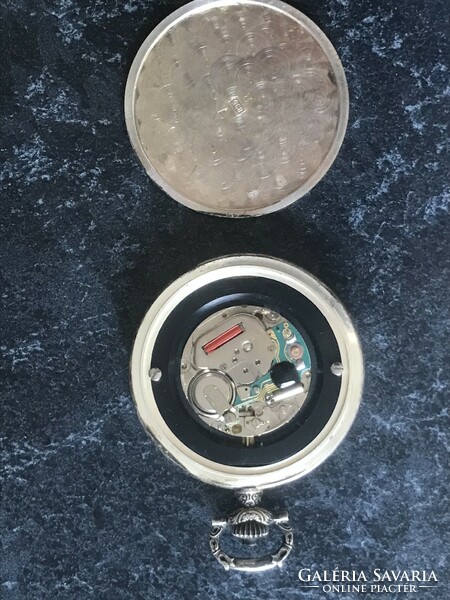 Silver pocket watch for sale in working condition