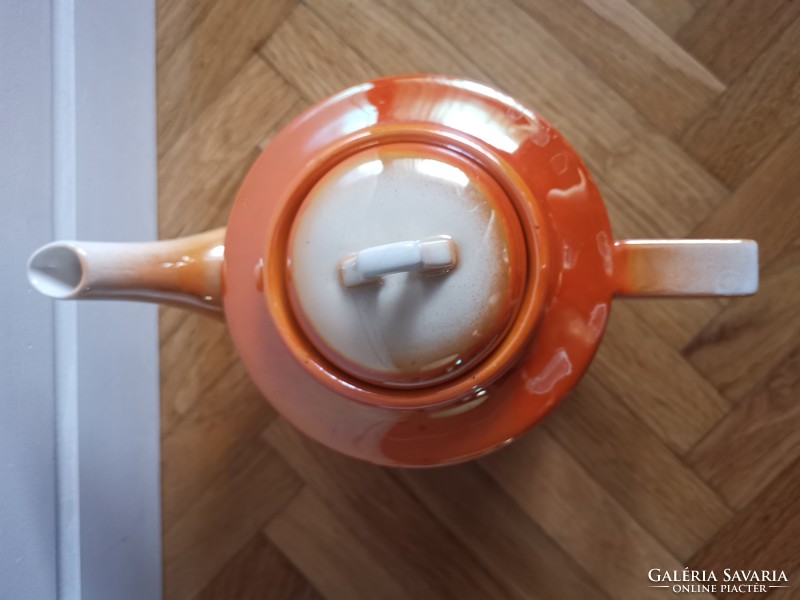 Zsolnay gésa mintás tea kiöntő