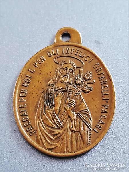 Antique religious pendant, 19th century