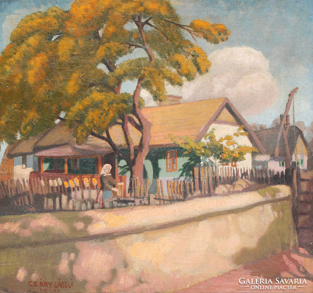 László Csáky: Abonyi Street (1910s)