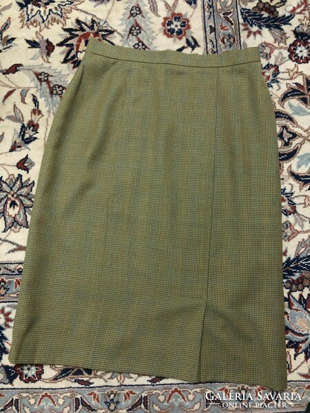 Oktoberfest 40s tweed wool skirt, handmade, without tag