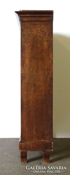 1K723 Antik polcos tükrös Biedermeier ruhásszekrény 189 cm