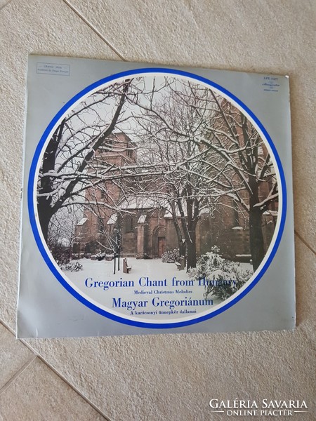 Hungarian Gregorian chant of Christmas carols lp vinyl vinyl record