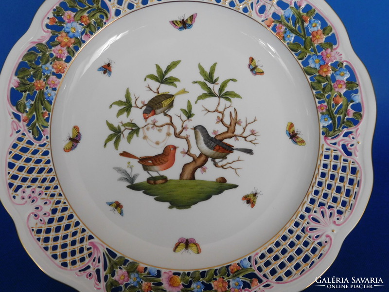 Herend rothschild 34 cm wall bowl