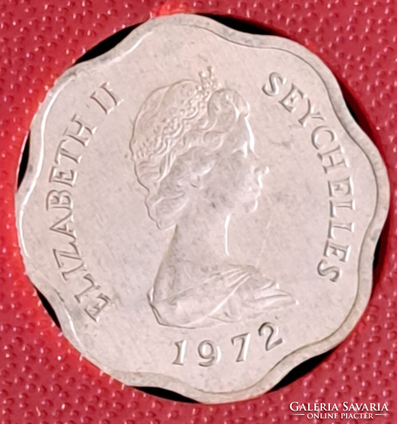 Seychelles fao 5 cents 1972, with certificate (201)