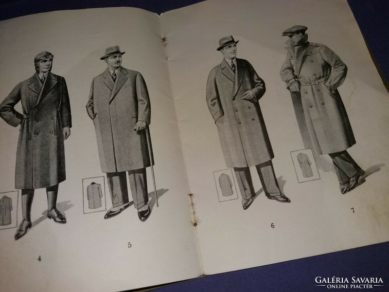Antique 1929 international fashion catalog book rarity in nice condition - Vienna